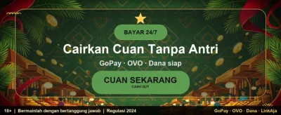 Bonus Member Baru 100% banner